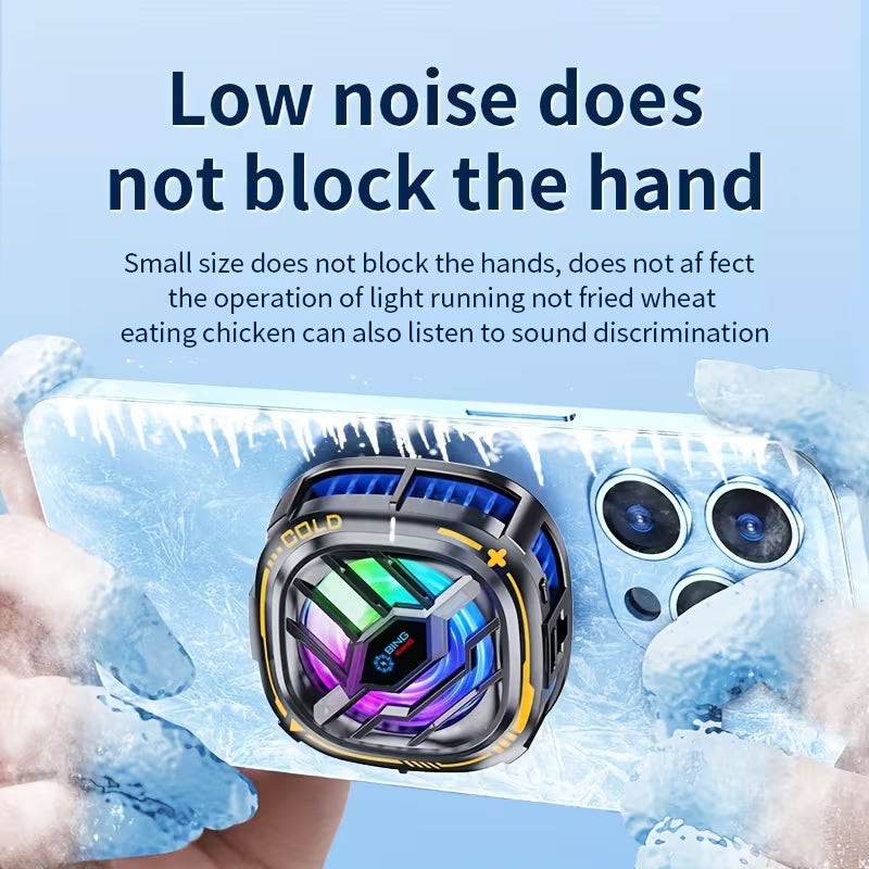 Magnet Heat Sink Phone Cooler – Magnetic USB Cooling Fan