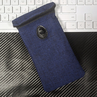 Blue anti radiation pouch faraday pouch