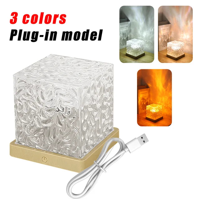 LumaRipple™ Crystal Night Light