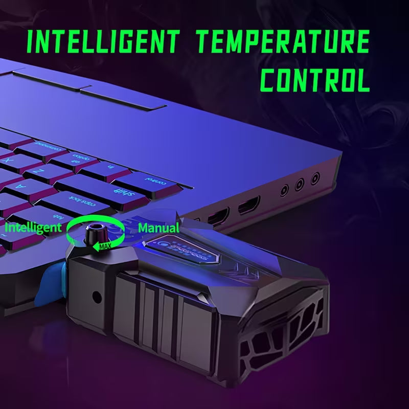 Vacuum Portable Laptop Cooler – USB External Air Cooling Fan