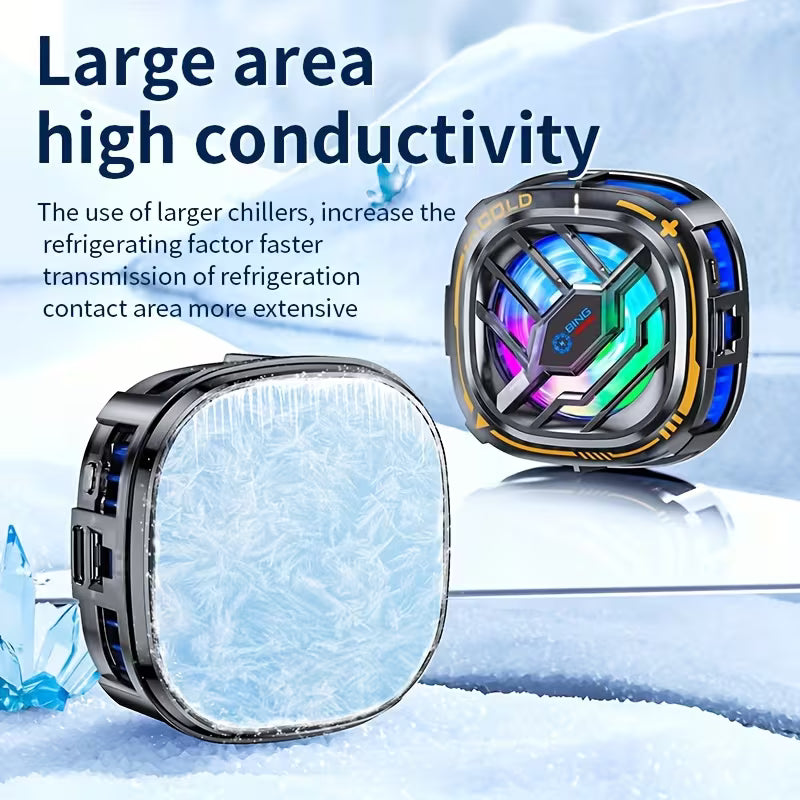 Magnet Heat Sink Phone Cooler – Magnetic USB Cooling Fan