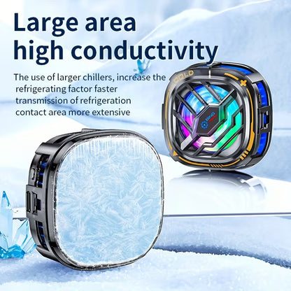 Magnet Heat Sink Phone Cooler – Magnetic USB Cooling Fan