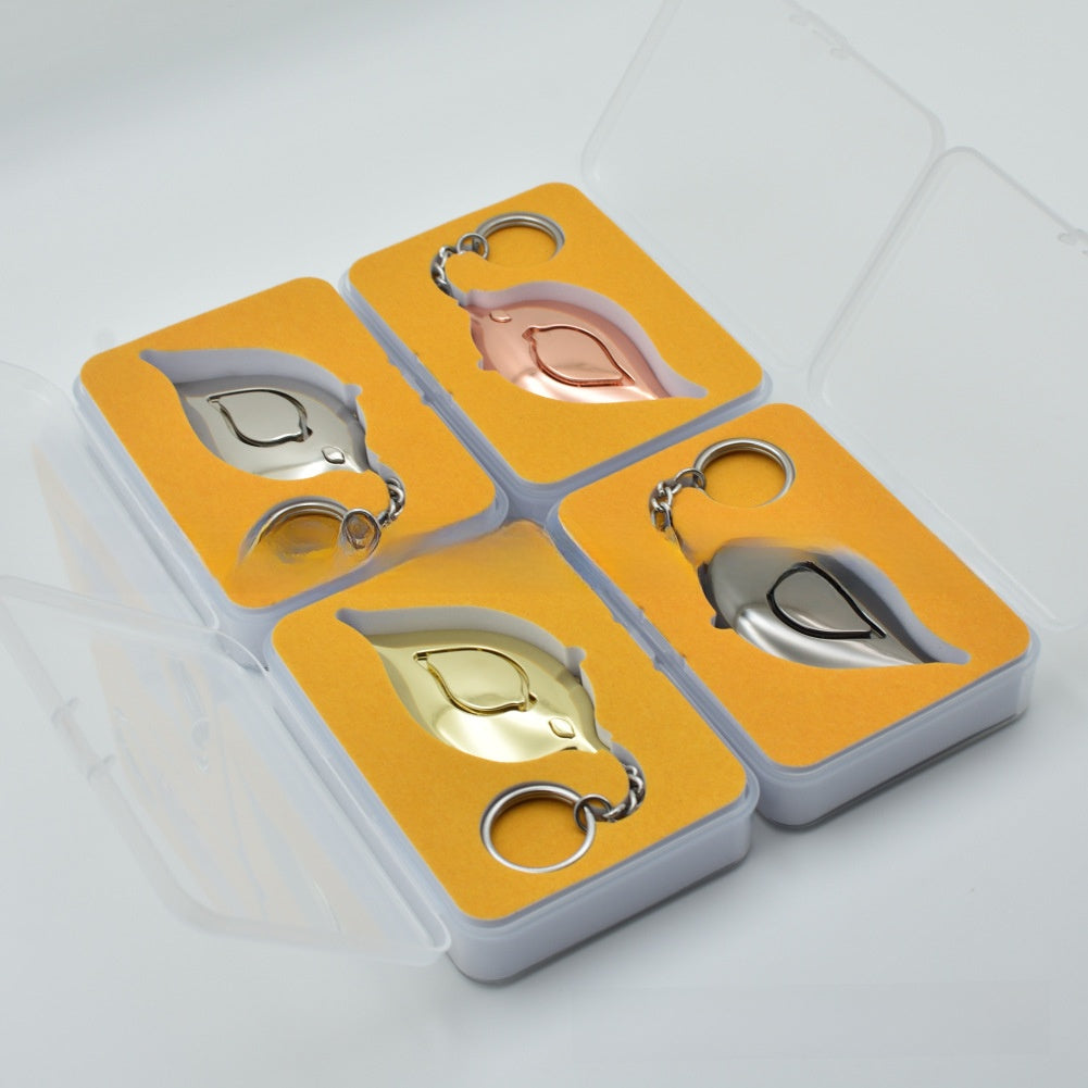 SafePulse personal safety alarm keychain set in retail packaging