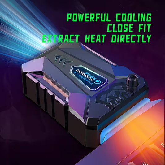 Vacuum Portable Laptop Cooler – USB External Air Cooling Fan