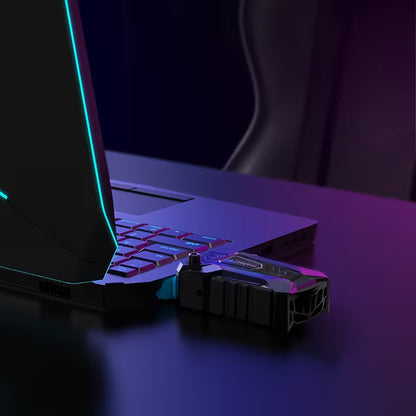 Vacuum Portable Laptop Cooler – USB External Air Cooling Fan