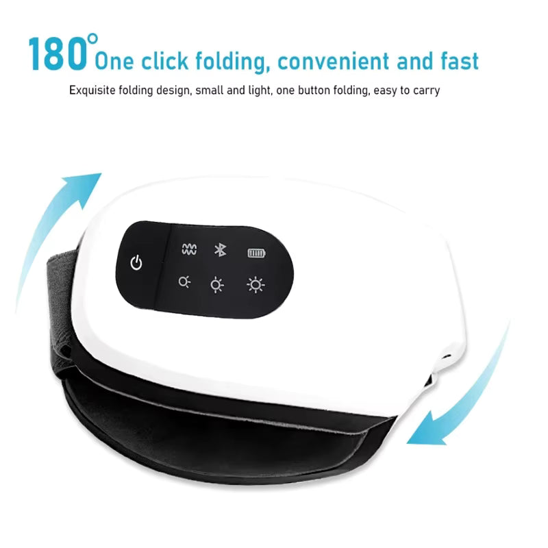 White and black electronic device with control panel on a white background