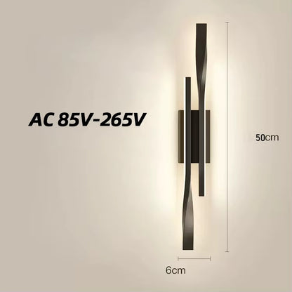 Luxury Long Strip Wall Lamp