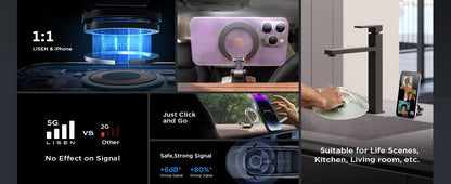 SnapLock™ Pro Magnetic Car Phone Mount