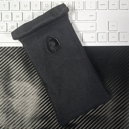 Black anti radiation pouch