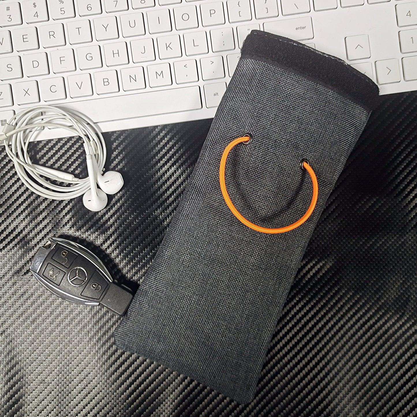 ioneartm fara pouch interior rfid fabric