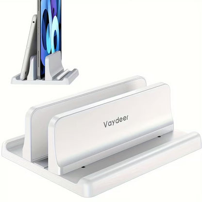Vertical Laptop Stand Holder – Space-Saving Desktop Dock for Laptops & Tablets