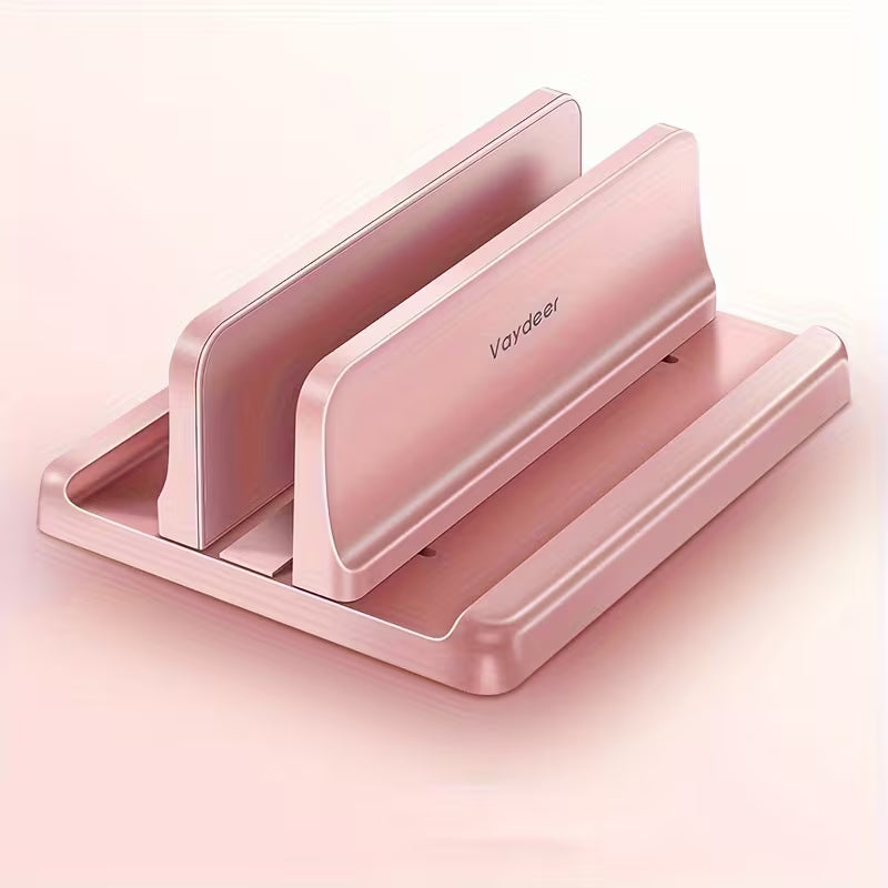 Vertical Laptop Stand Holder – Space-Saving Desktop Dock for Laptops & Tablets