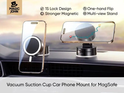 Vacuum Magnetic Phone Stand
