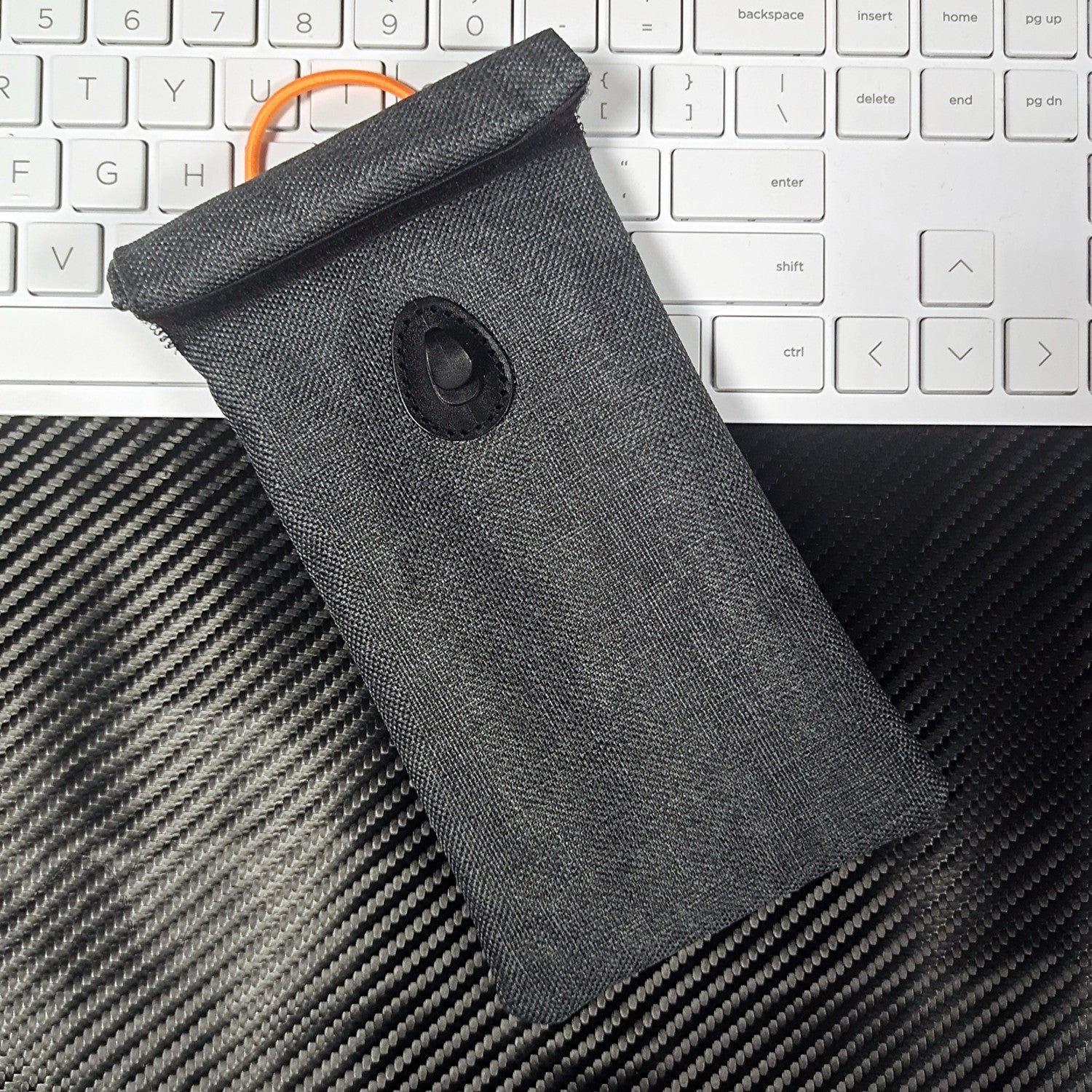 gray anti radiation pouch faraday pouch