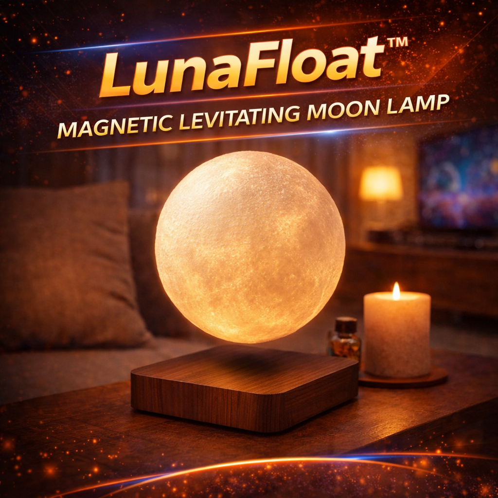 LunaFloat™ Magnetic Levitating Moon Lamp