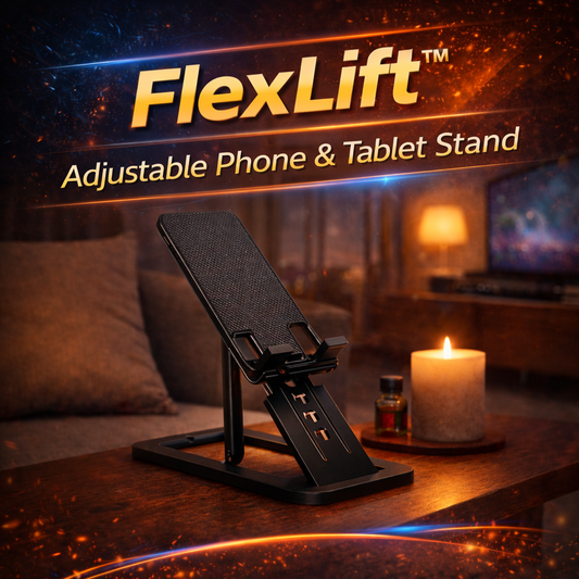 FlexLift™ Adjustable Phone & Tablet Stand