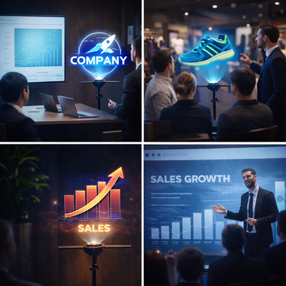 HoloSpin™ 3D Hologram Fan Pro